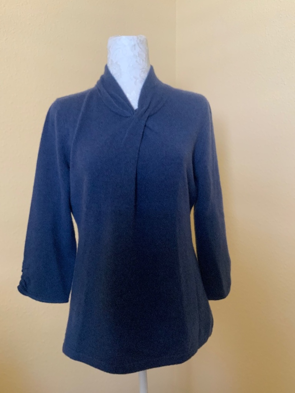 Nordstrom 100% Cashmere Tunic Style Sweater